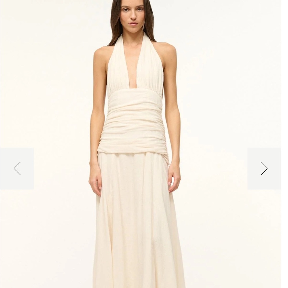 ISO — STAUD Frolic Dress (Buttercream)